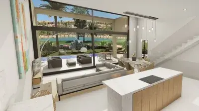 Villa de Lujo en Desert Springs con Vistas al Golf