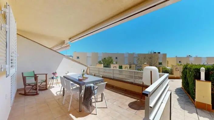 Bungalow en Calas de Campoamor 2 dormitorios con acceso a la playa