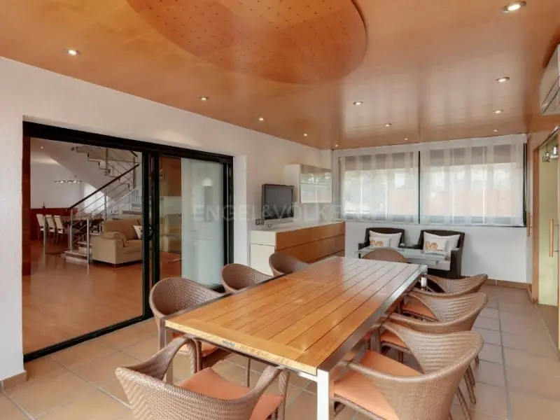 Chalet en Blanes Cala Sant Francesc con Piscina y Cine en Casa