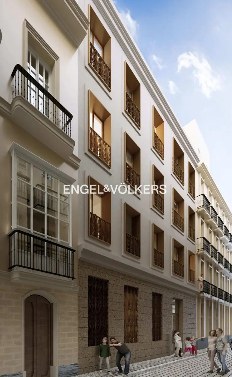 Apartamento en venta en Cadiz ciudad 2 habitaciones 2 baños