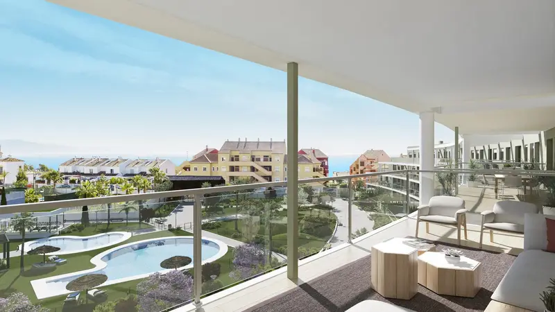 Apartamento en Aldea Beach Manilva con Trastero y Parking