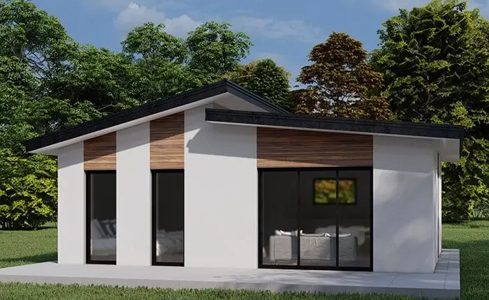 Casa Bioclim	tica Ecol	tica 59m2 - 1 Habitaci	, Ba	no y Vestidor