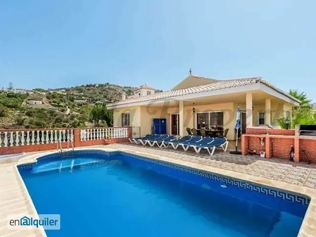 Alquiler Casa Piscina Torrox - Villa Mi Casa Nueva