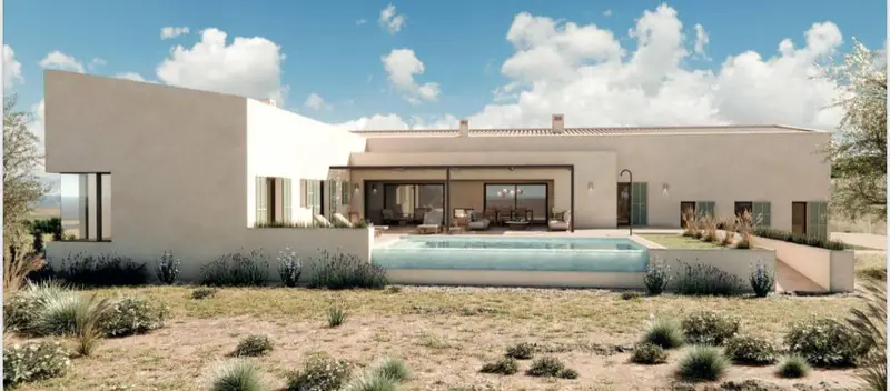 Finca Rustica en Campos Mallorca con Proyecto de Nueva Construccion