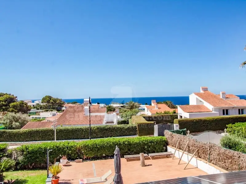 Chalet en venta en Binibeca Menorca con vistas al mar