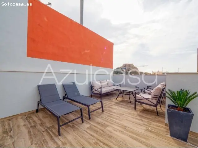 Atico 3 Dormitorios 2 Baños Solarium 82m2 Centro Alicante