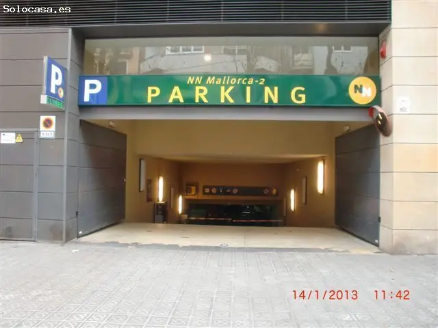 Parking en Alquiler en Barcelona con Trastero