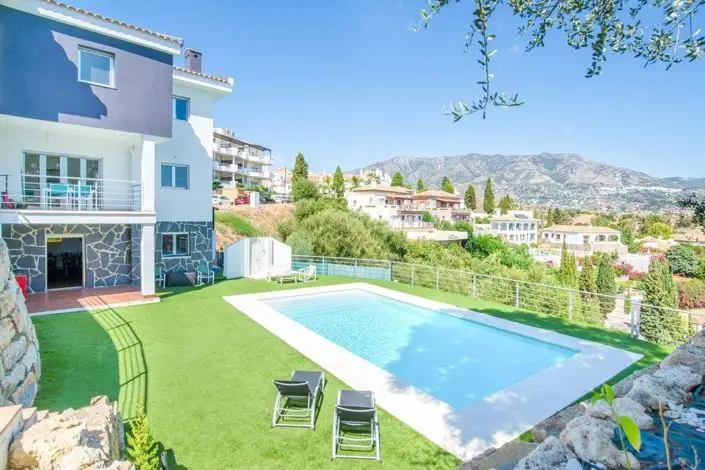 Villa Moderna 5 Dormitorios Mijas Golf Vistas Panoramicas Piscina Privada