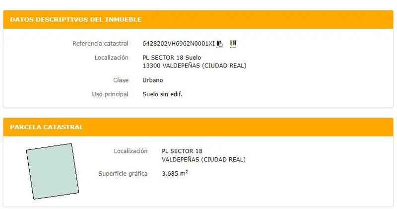 Solar en Venta Nuevo Valdepeñas Valdepeñas Ref 4866