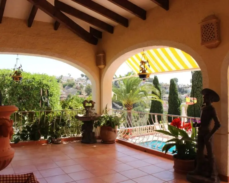 Villa de Lujo en Benissa 4 Dormitorios Piscina