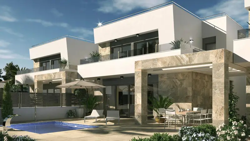 Villa Moderna con Piscina y Terraza en Orihuela El Galan
