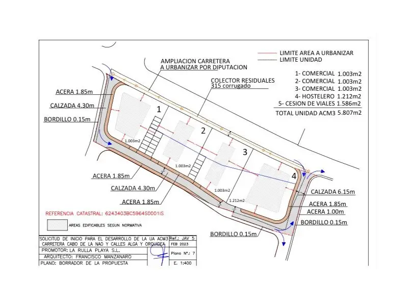 Venta Parcela en Molino de la Ciudad - Ref: CBS485