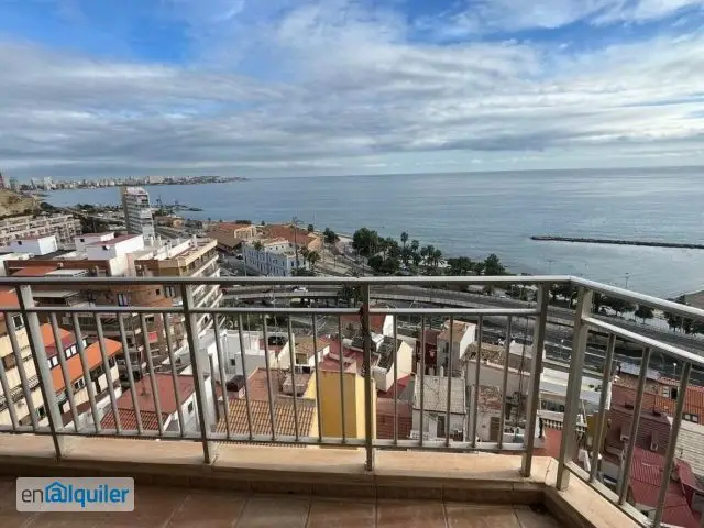 Alquiler Piso 3 Dormitorios 2 Baños Centro Alicante Vistas al Mar