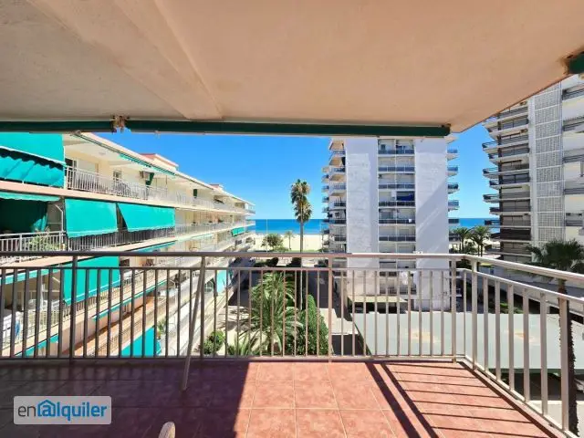 Alquiler Piso Gandía Playa Paseo Marítimo Terraza Parking