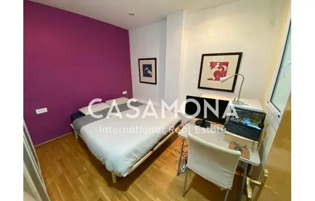 Apartamento 1 Dormitorio 55m2 Gracia Barcelona Alquiler Mensual