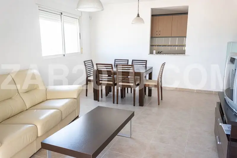 Apartamento en Garrucha con Vistas al Mar y Piscina