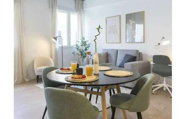 Apartamento 1 Dormitorio Amueblado Malaga La Victoria