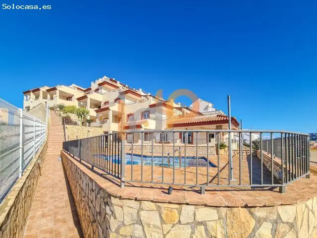 Dúplex en Palomares con Vistas al Mar y Piscina