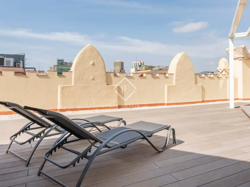Atico de Lujo en Barcelona Ciudad con Terraza Panoramica