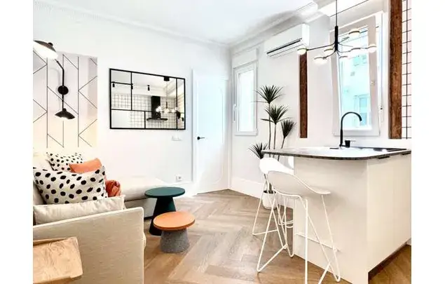 Estudio Amueblado en Cuatro Caminos Madrid 37m²