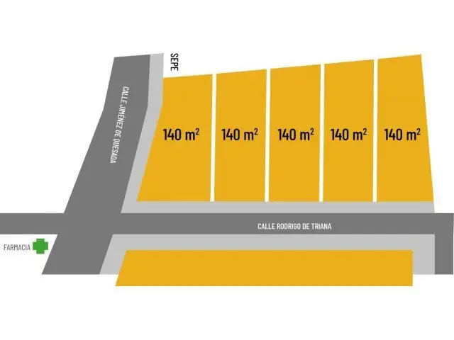 Parcelas Urbanas 140m2 Cerca Colegios y Supermercados