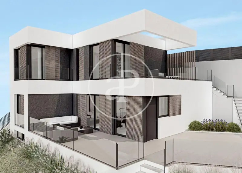 Terreno en Venta Sarria Barcelona 359m2 Vistas Ciudad Proyecto Casa