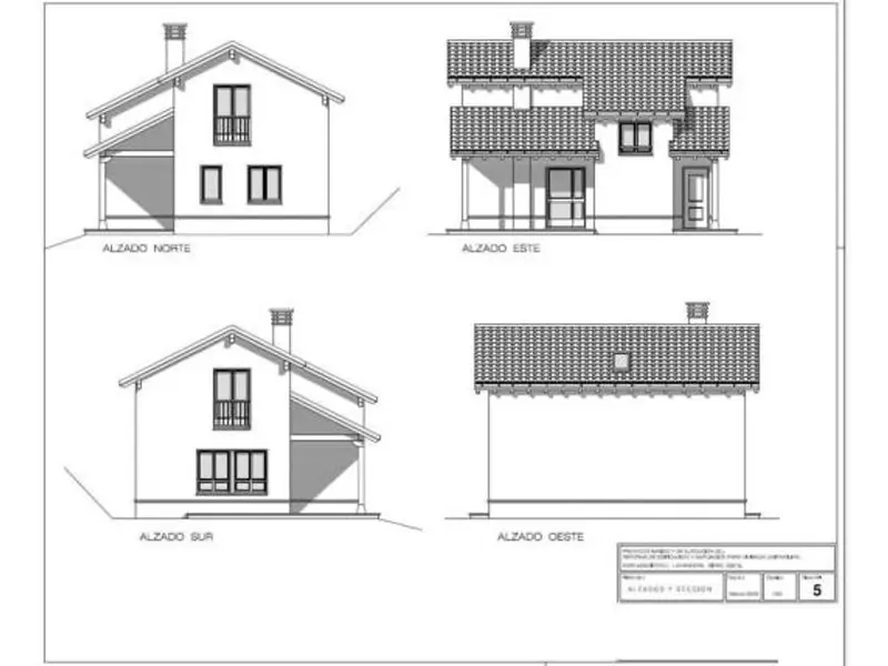 Chalet en Siero Obra Nueva 2 Dormitorios 2 Baños