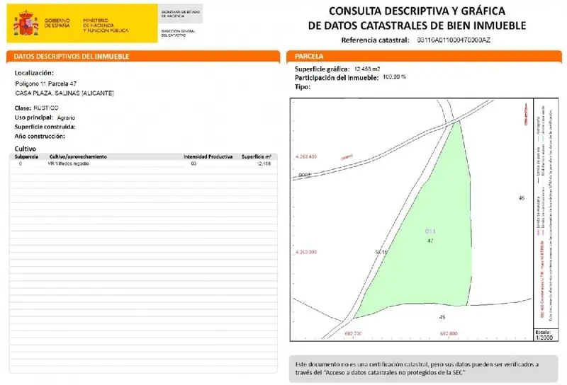 Venta Parcela Salinas 12458m2 Cerca Playa