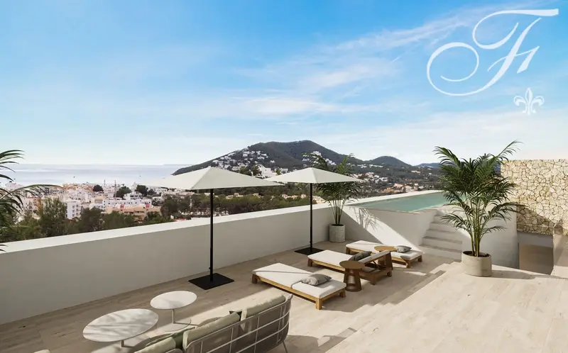 Solar con Proyecto Aprobado en Santa Eulalia Ibiza