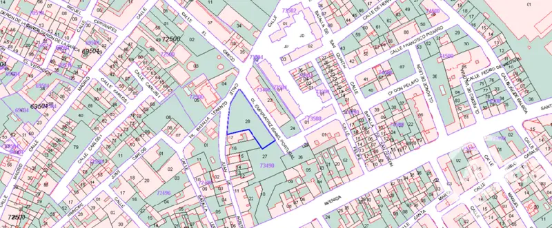 Suelo Urbano en Fuensalida 1692m2 Referencia 4798