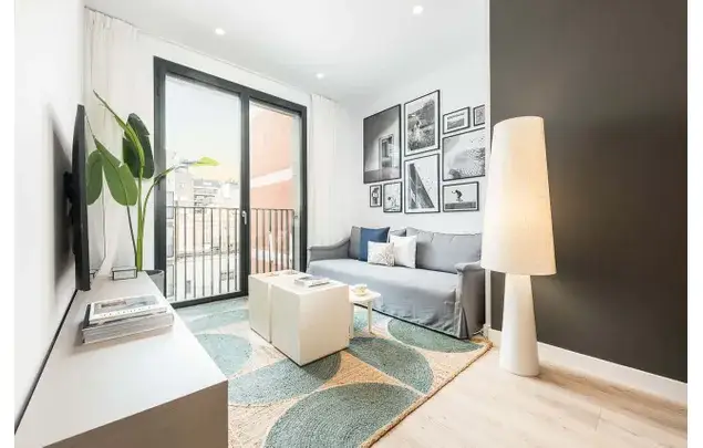 Apartamento 3 Dormitorios 54m2 Barcelona Alquiler Temporada Media Larga