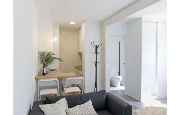 Alquiler Piso 1 Dormitorio Madrid Amueblado