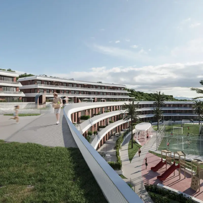Venta Piso con terraza en Hipódromo Mijas
