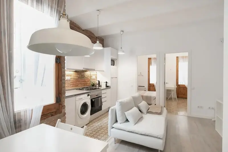 Apartamento 1 Dormitorio 1 Baño en Barcelona