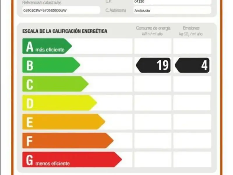 Venta Chalet Almería  105m²  Calificación Energética A y B