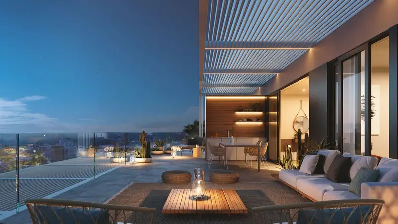Venta Atico Jardin Poble Nou Villajoyosa