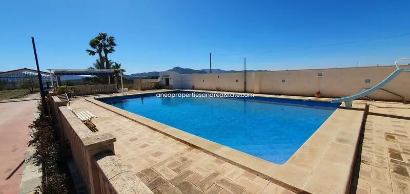 Chalet con Piscina y Bodega en Sax Alicante