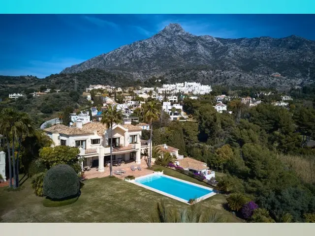 Casa Villa 5 Dormitorios Marbella Vistas Panoramicas Piscina Privada