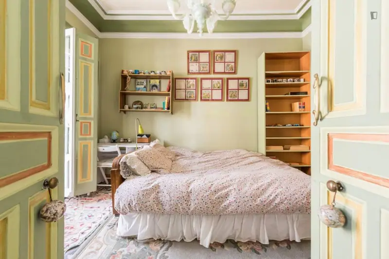 Habitacion Doble Exterior en Chueca con Salon y Aseo