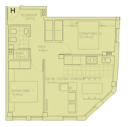 Apartamento en venta Cabo de Cruz Boiro 2 dormitorios garaje trastero