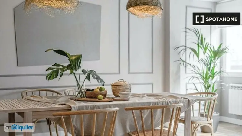 Apartamento 3 Dormitorios Amueblado Almagro Madrid