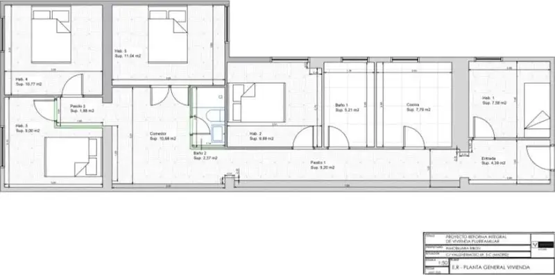 Apartamento 1 Dormitorio en Madrid