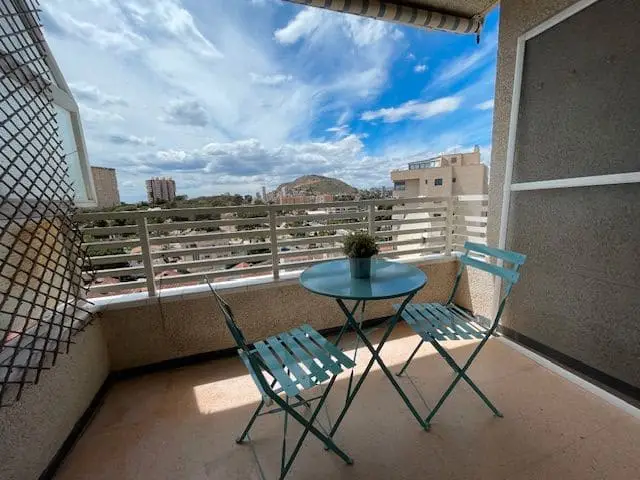 Alquiler Piso Albufereta Alicante 1 Dormitorio Terraza Parking Piscina