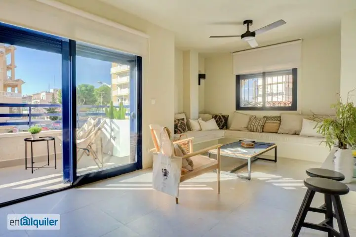 Alquiler piso amueblado ascensor Playa muchavista