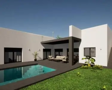 Casa Chalet en Venta Pinoso Alicante Villas de Obra Nueva