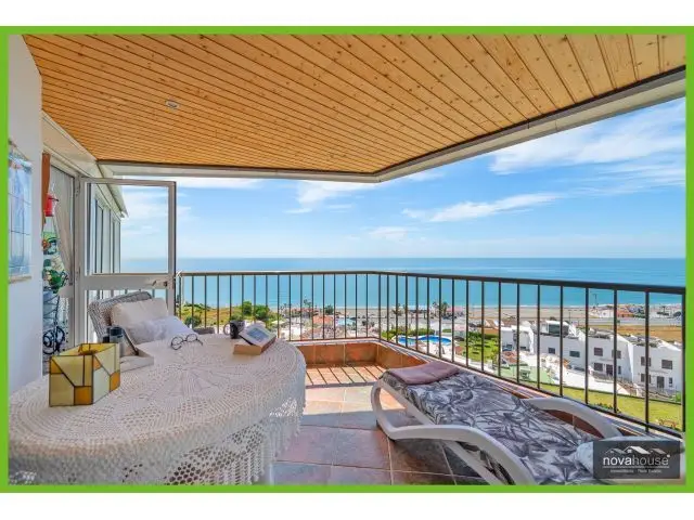 Apartamento Frente al Mar Torrox Costa 80m2 1 Dormitorio Amueblado