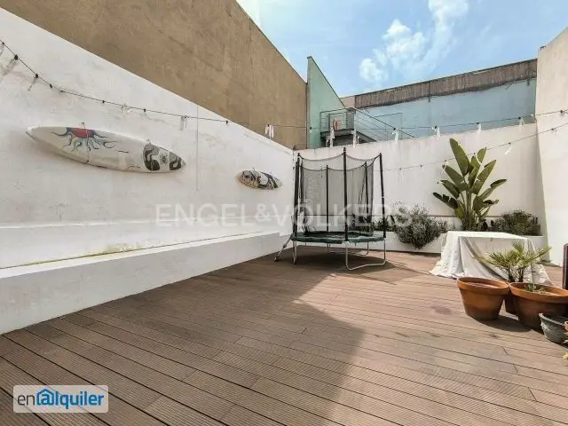 Alquiler Casa Amueblada Terraza Sant Andreu