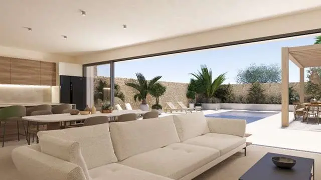 Casa Adosada Nueva Construccion Portol Mallorca Piscina Privada