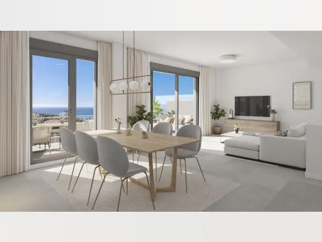 Casa Urbana en Manilva con Vistas al Mar