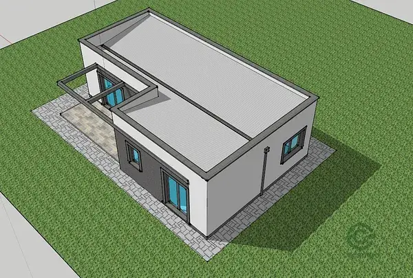 Casa Contenedor 75m2 Obra Nueva  Acero Aislamiento Termico Acustico